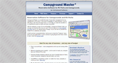 Desktop Screenshot of campgroundmasters.com